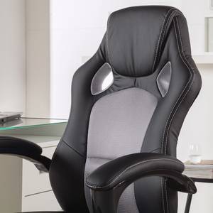 Fauteuil de direction Racing Noir / Gris