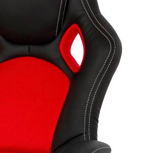 Fauteuil de direction Racing Noir / Rouge