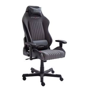 Chaise de bureau DX Racer 7 Tissu / Matière synthétique - Gris / Noir