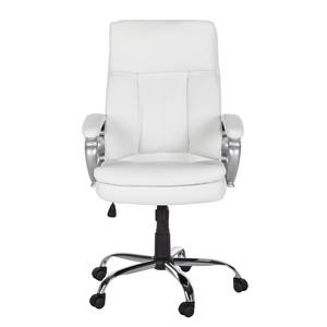 Fauteuil de direction Rune Imitation cuir - Blanc