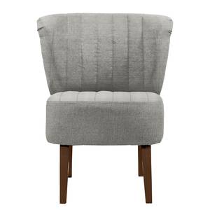 Fauteuil Rotnes I Tissu - Tissu Rasi: Argenté