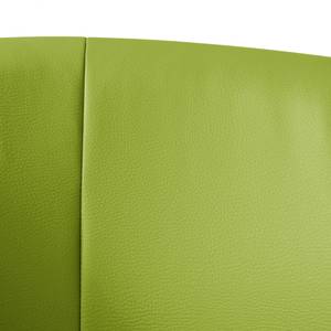 Fauteuil cocktail Wagait Imitation cuir - Vert pomme