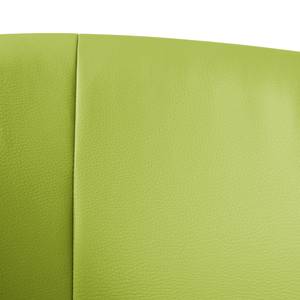 Fauteuil cocktail Sinclair Imitation cuir - Vert pomme