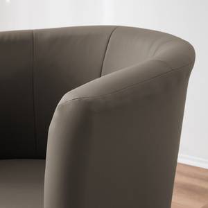 Fauteuil cocktail Sinclair Imitation cuir - Limon