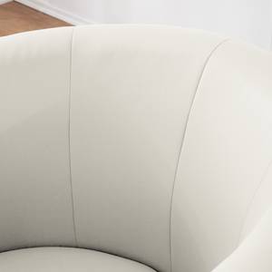 Fauteuil cocktail Wagait Imitation cuir - Blanc