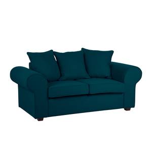 Sofa Colmar (2-Sitzer) Webstoff Petrol