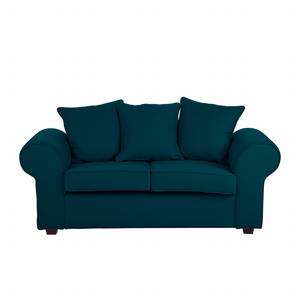 Sofa Colmar (2-Sitzer) Webstoff Petrol