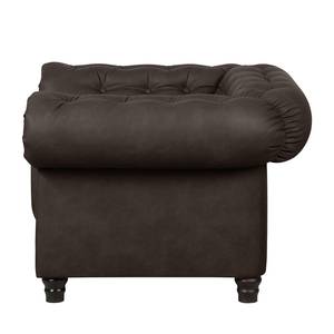 Fauteuil San Vito Imitation cuir - Moka