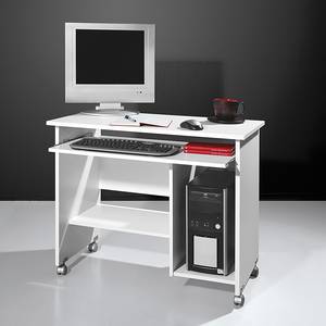 Table d'ordinateur Tirana Blanc
