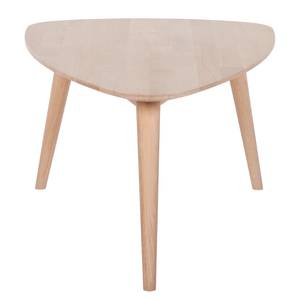 Table basse en bois massif FINSBY Hêtre massif - Hêtre blanc huilé - 90 x 60 cm