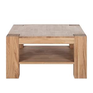 Tavolino da salotto AarupWOOD II legno massello di quercia - Quercia oliata bianca