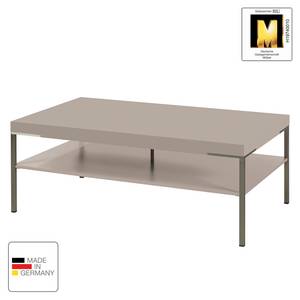 Table basse Anzio Tourbe mat - 110 x 65 cm