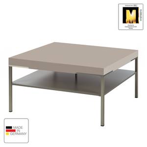 Table basse Anzio Tourbe mat - 75 x 75 cm