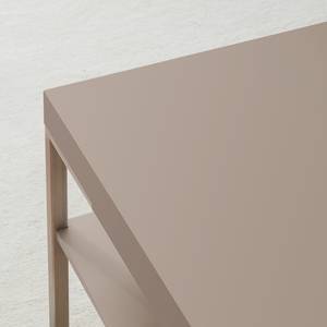 Table basse Anzio Tourbe mat - 75 x 75 cm
