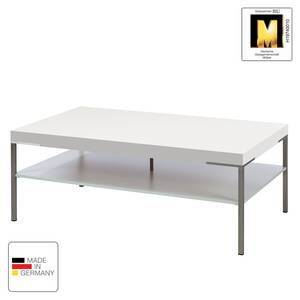Table basse Anzio Blanc mat - 110 x 65 cm