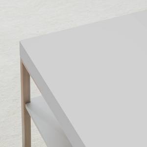 Table basse Anzio Blanc mat - 75 x 75 cm