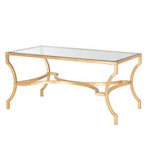 Tavolino da salotto Aphonse Ferro/Vetro - Oro
