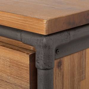 Tavolino da salotto Atelier I Legno parzialmente massello di acacia Lava Parzialmente in legno