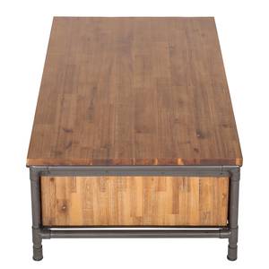 Tavolino da salotto Atelier I Legno parzialmente massello di acacia Lava Parzialmente in legno