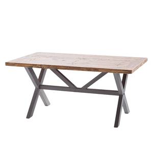 Table basse Balignton Pin massif - Gris