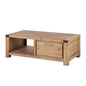 Table basse Alenja I Acacia massif - Couleur sable