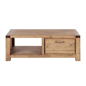 Table basse Alenja I Acacia massif - Couleur sable