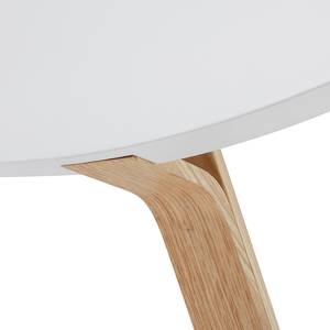 Table basse Collone Blanc mat / Frêne