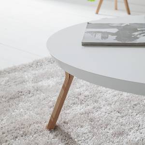 Table basse Collone Blanc mat / Frêne