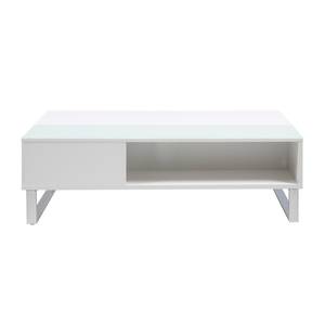 Table basse Dahlia Blanc brillant / Blanc