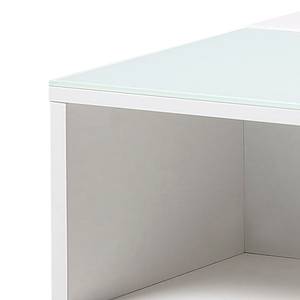 Table basse Dahlia Blanc brillant / Blanc