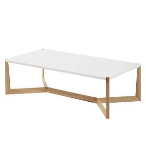 Table basse Donore Blanc mat / Frêne