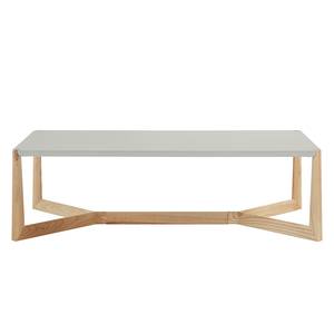 Table basse Donore Gris clair mat / Chêne