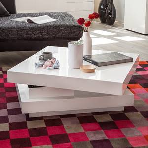 Salontafel Emblaze hoogglans wit