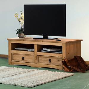 Tv-meubel Finca Rustica II gewaxt massief grenenhout