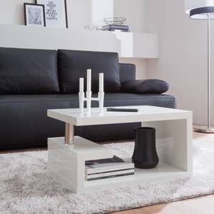 Table basse Granby Blanc brillant