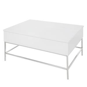 Table basse Impendo Blanc brillant