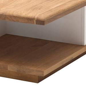 Table basse Inessa Marron - En partie en bois massif - 85 x 30 x 85 cm