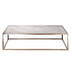 Table basse Jacob Marbre - Blanc / Cuivre