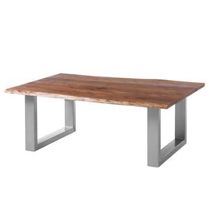 Tavolino da salotto Kapra legno massello di acacia / metallo - 120 x 80 cm