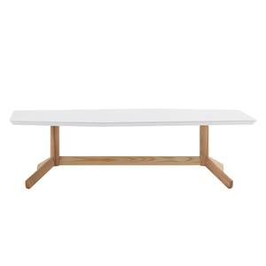 Table basse Kilrea Blanc mat / Frêne