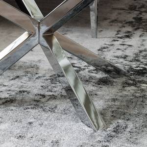Tavolino da salotto Lagarde Color argento - Argento - Diametro: 82 cm