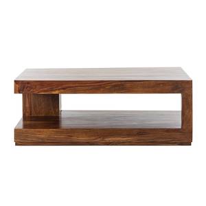 Table basse Madras I Sheesham massif - Couleur miel foncé