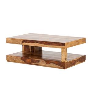 Table basse Madras I Sheesham - Couleur miel clair - 110 x 70 cm