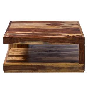 Table basse Madras II Sheesham massif - Sheesham miel clair