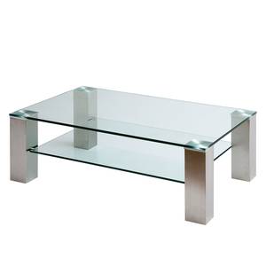 Table basse Malis Acier inoxydable - 110 x 70 cm