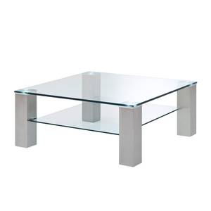 Table basse Malis Acier inoxydable - 90 x 90 cm