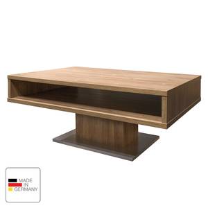 Salontafel Malpas Stirling eikenhouten look/zilverkleurig