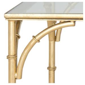 Tavolino da salotto Maurice Ferro/Specchio - Oro