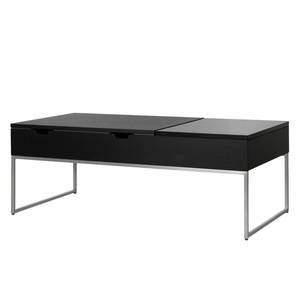 Table basse Max Noir / Noir brillant