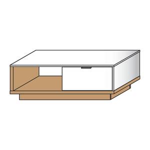 Table basse My Ell Graphite / Imitation chêne de Stirling